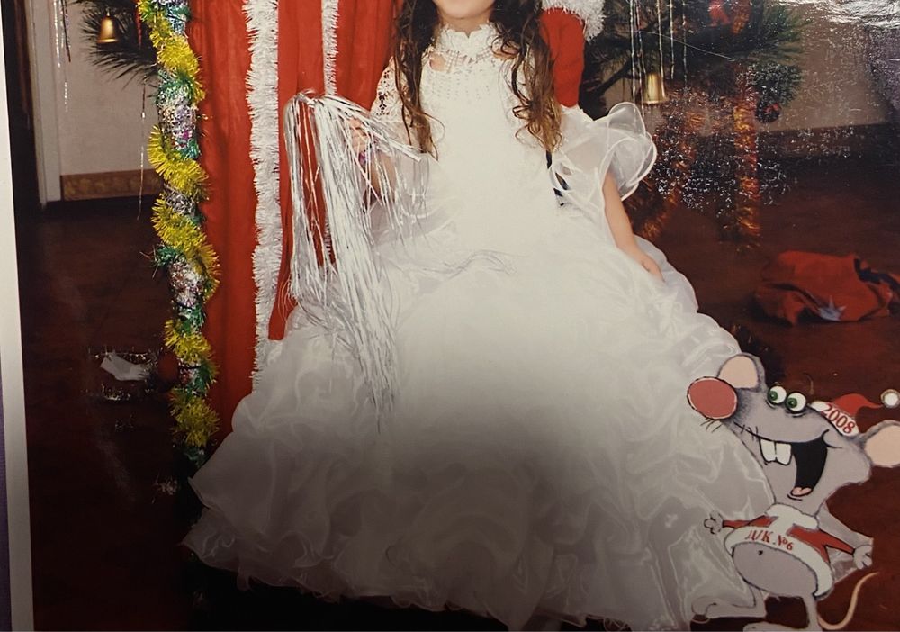 Детское праздничное платье 4-6 лет