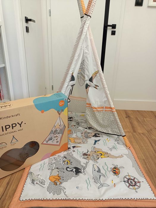 Mata edukacyjna namiot Tipi Kinderkraft