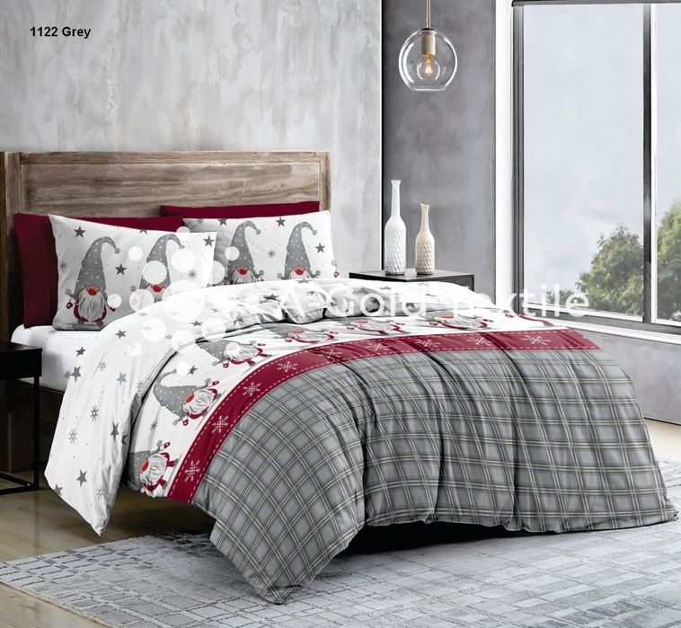 Новорічні комплекти постільної білизни з тканини Бязь Голд Люкс