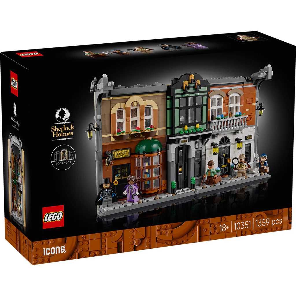 Lego (10351) Sherlock Holmes book nook