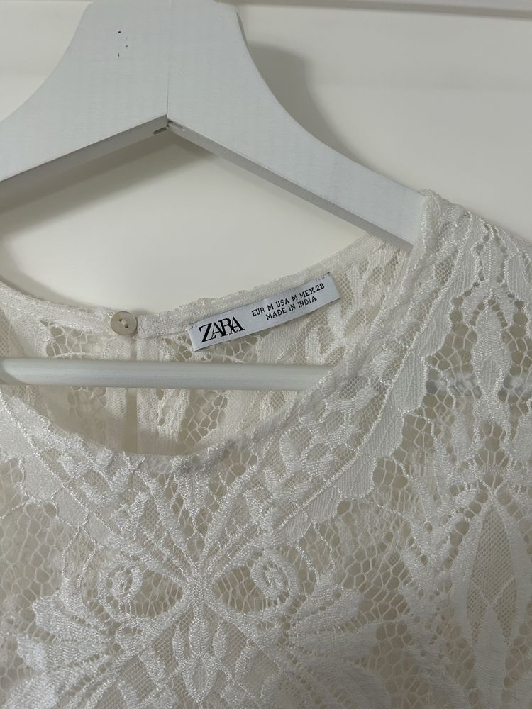 Camisola de renda - ZARA