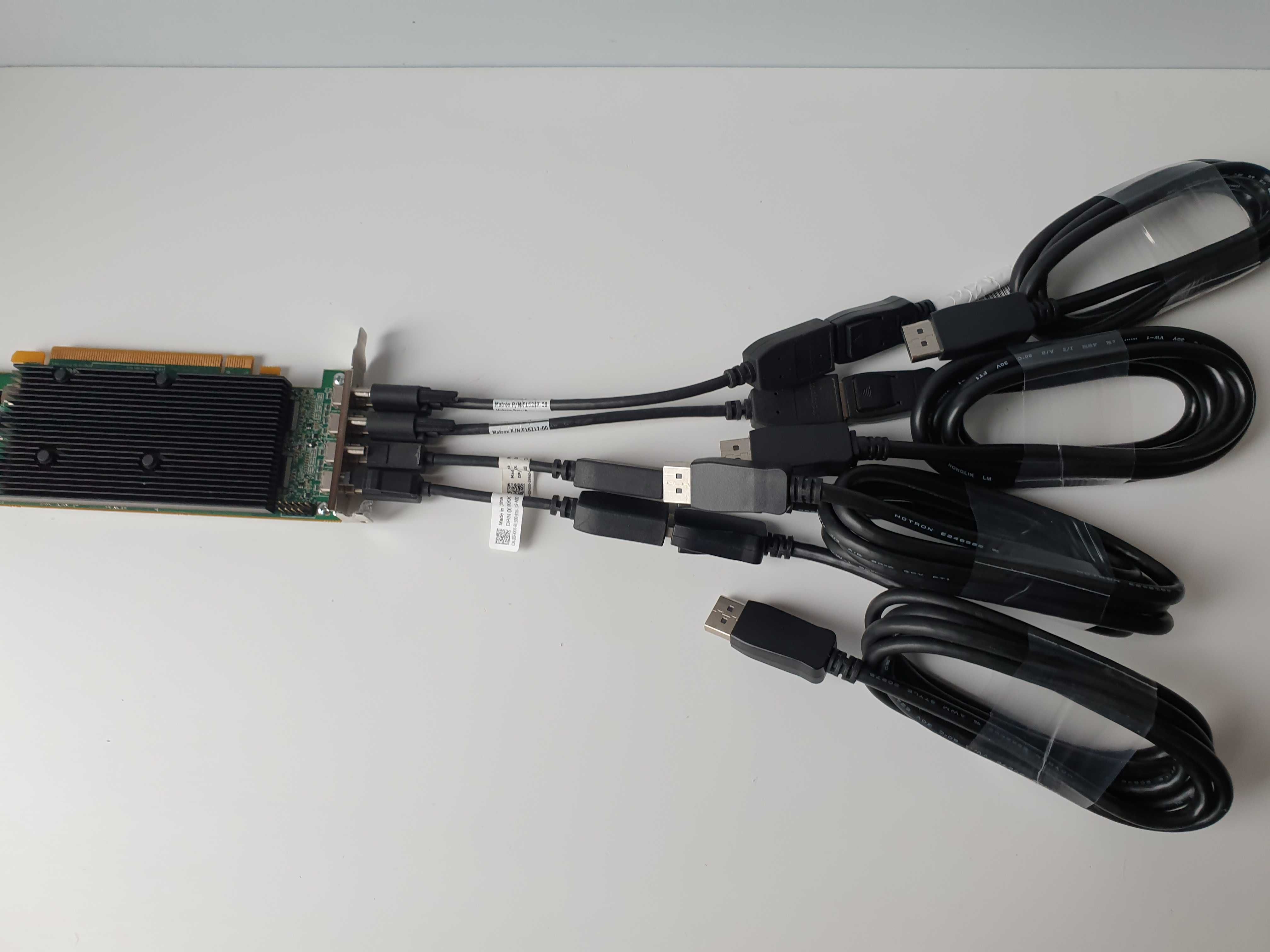 Відеокарта Matrox M9148 +кабель