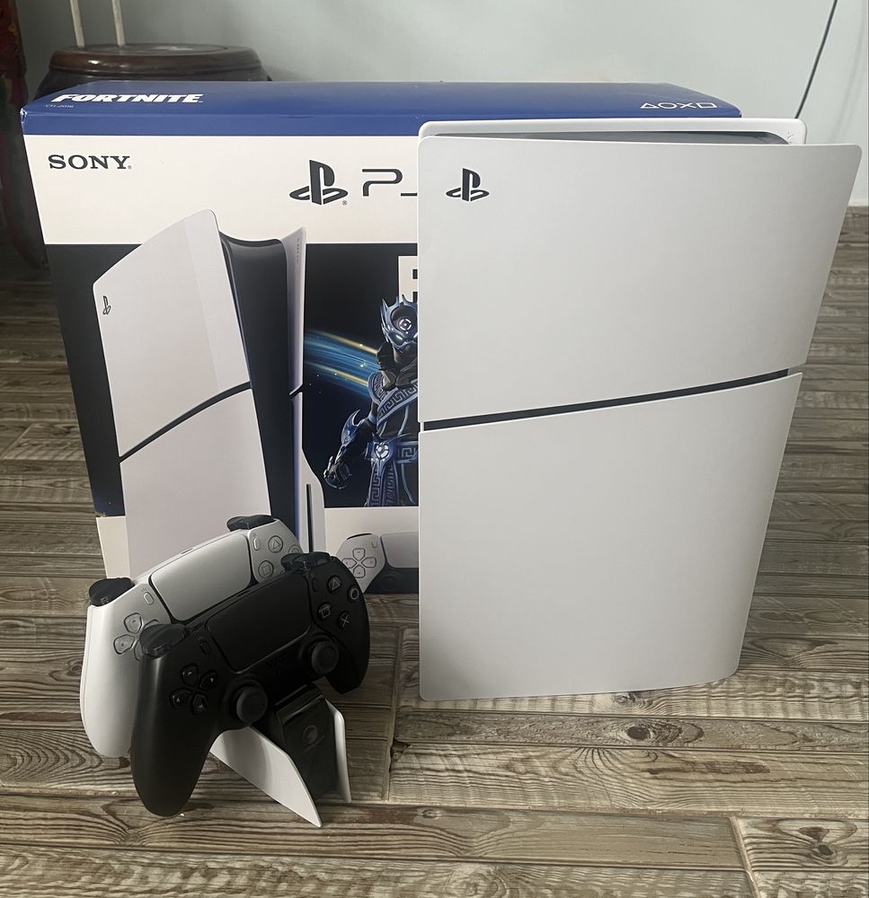 Playstation 5 slim + дисковод, 1 ТБ