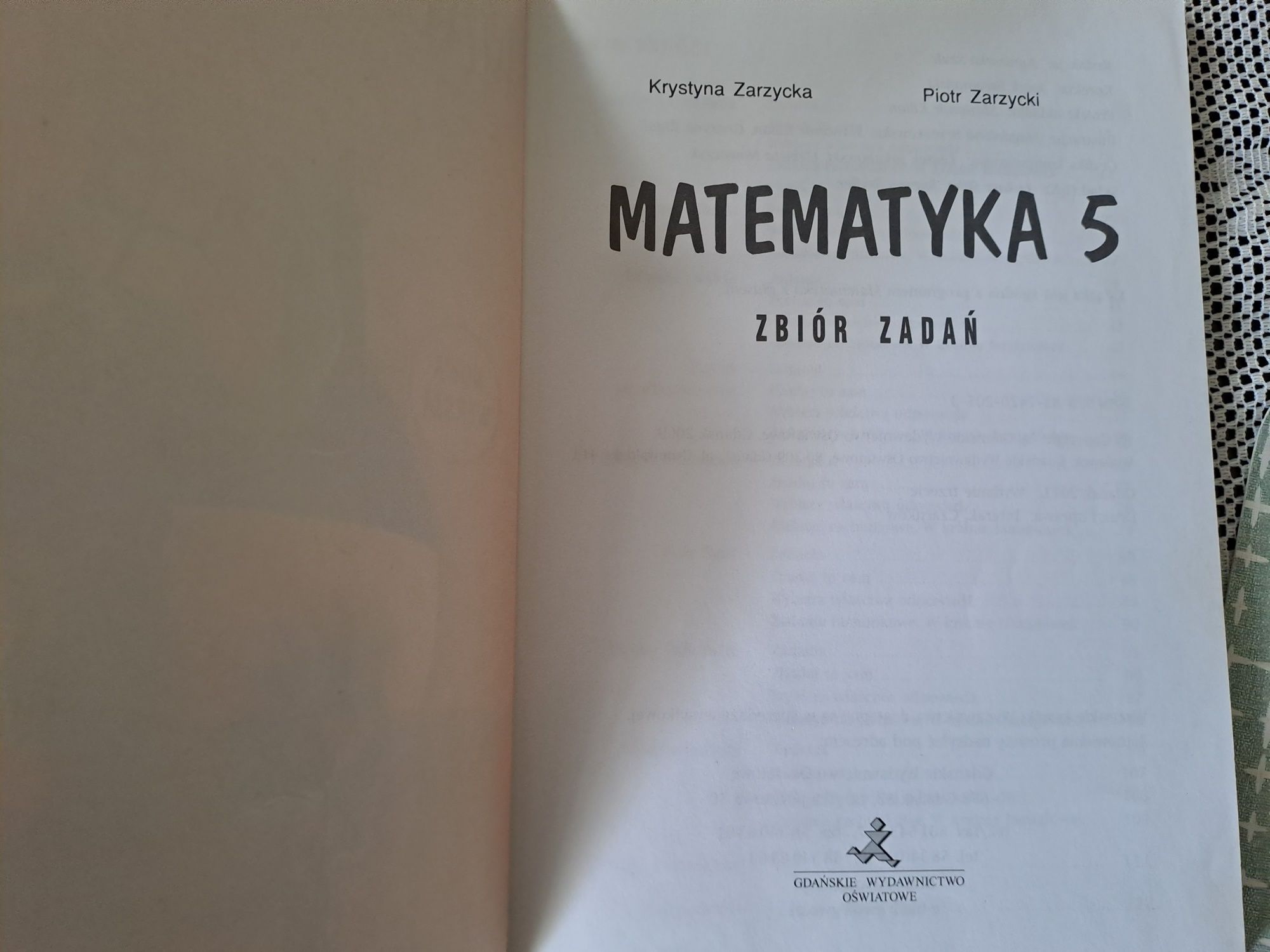 Zbiór zadań "Matematyka z plusem" kl. 5