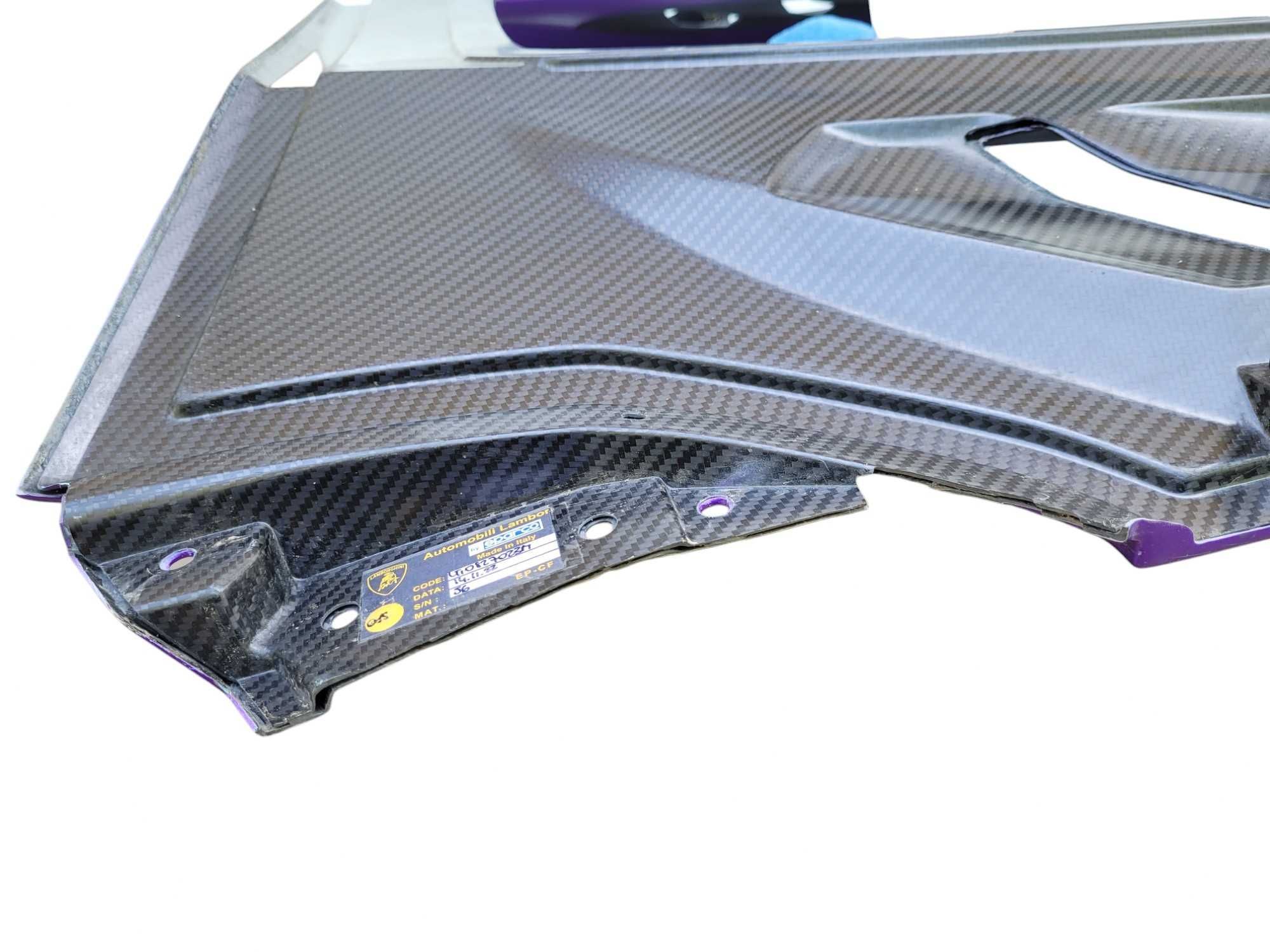 Lamborghini Huracan TECNICA - klapa tylna pokrywa silnika maska CARBON