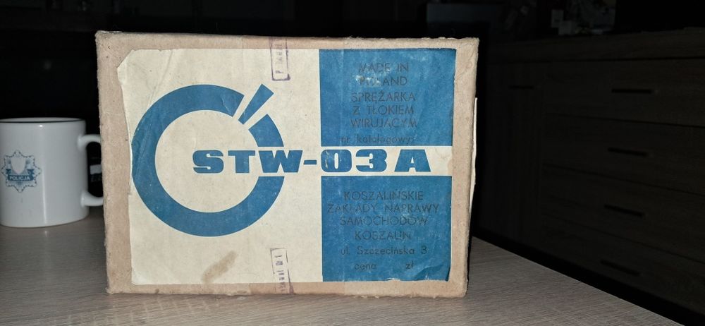 Sprężarka STW 03A 1980 rok PRL