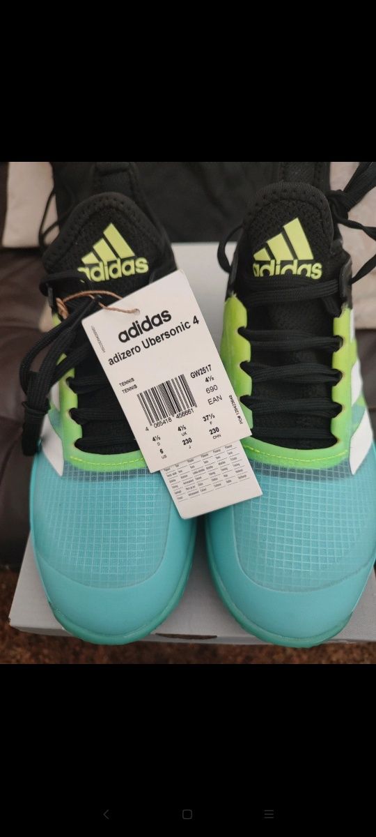 Sapatilhas tênis padel Adidas Ubersónic