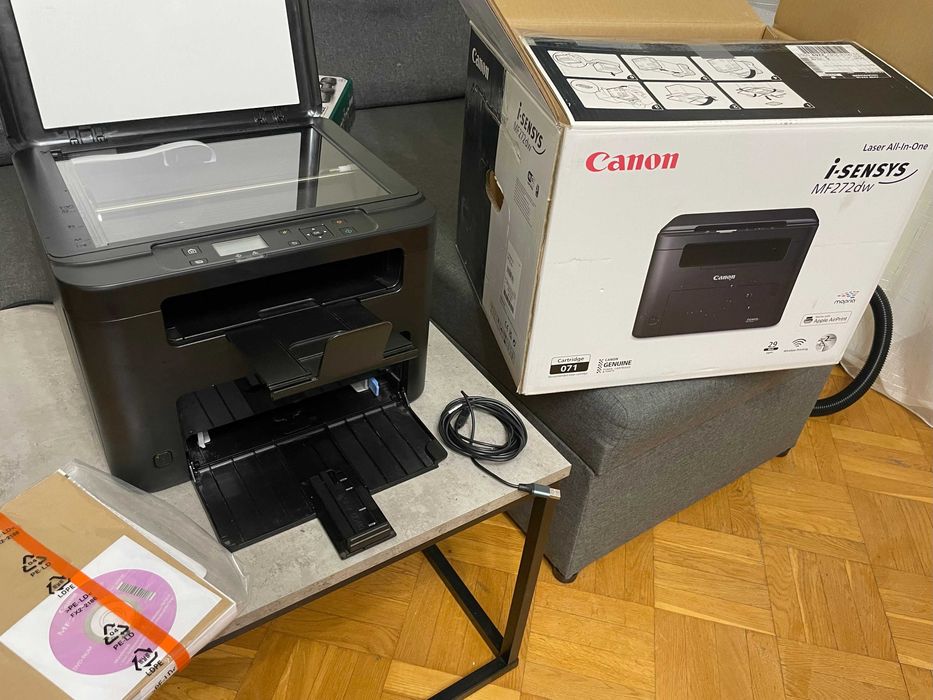 Прінтер сканер БФП Canon i-SENSYS MF272dw + Wi-Fi стан супер +картридж