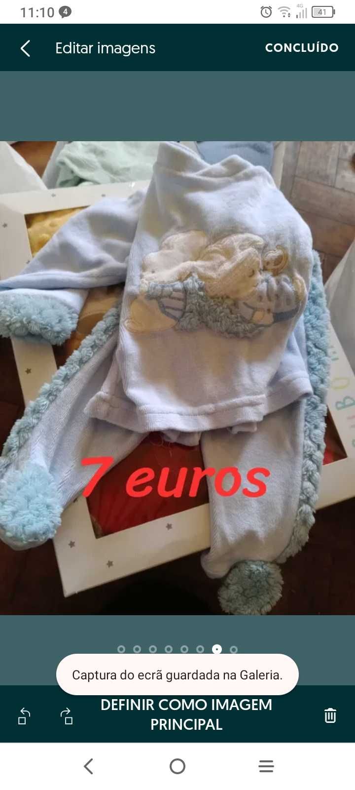 Roupa até 3 meses