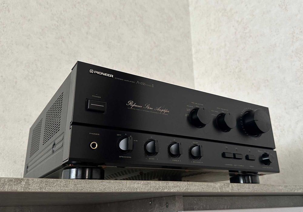 Підсилювач Pioneer A-616 MK II Японія (2 × 120 Вт / 4 Ом / БЖ 650 Вт)