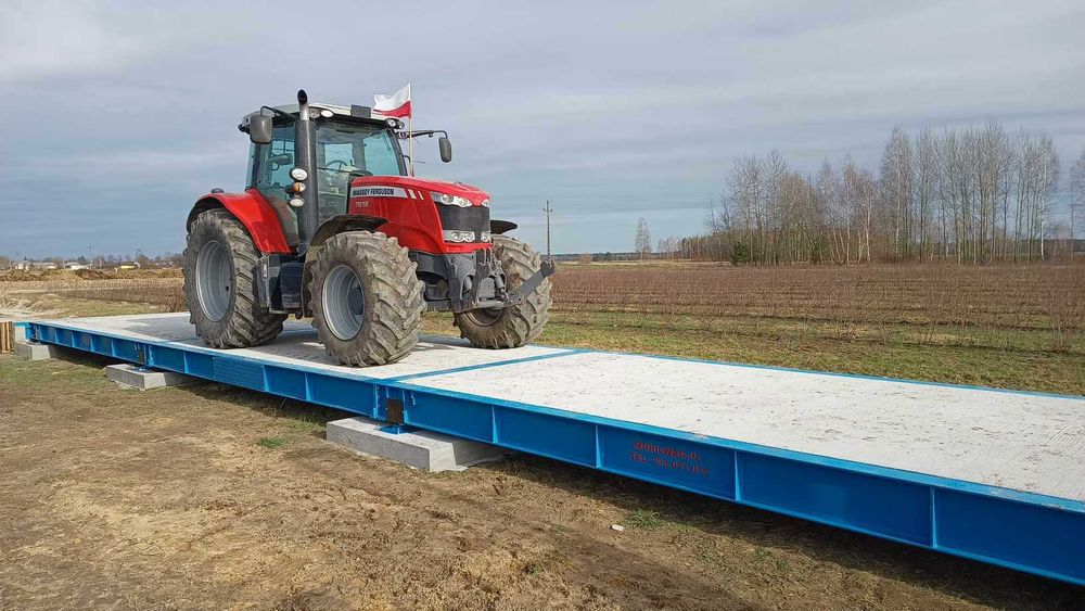 Waga samochodowa Prefabrykaty Podłoże Najazdy montaż 18 metrów 50-60T