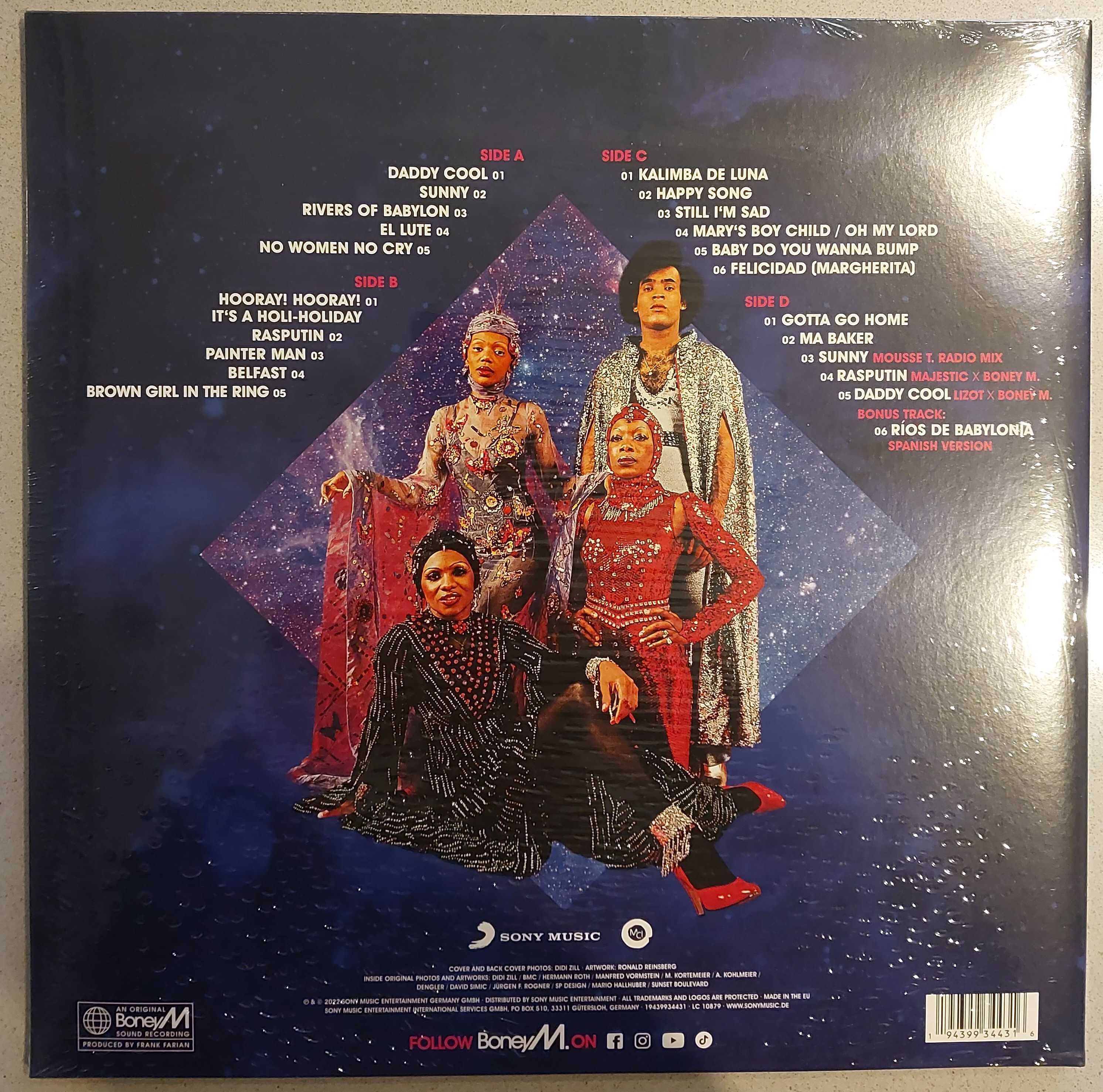 Boney M. The Magic Of Boney M. Winyl 2LP nowa w folii Red/Blue