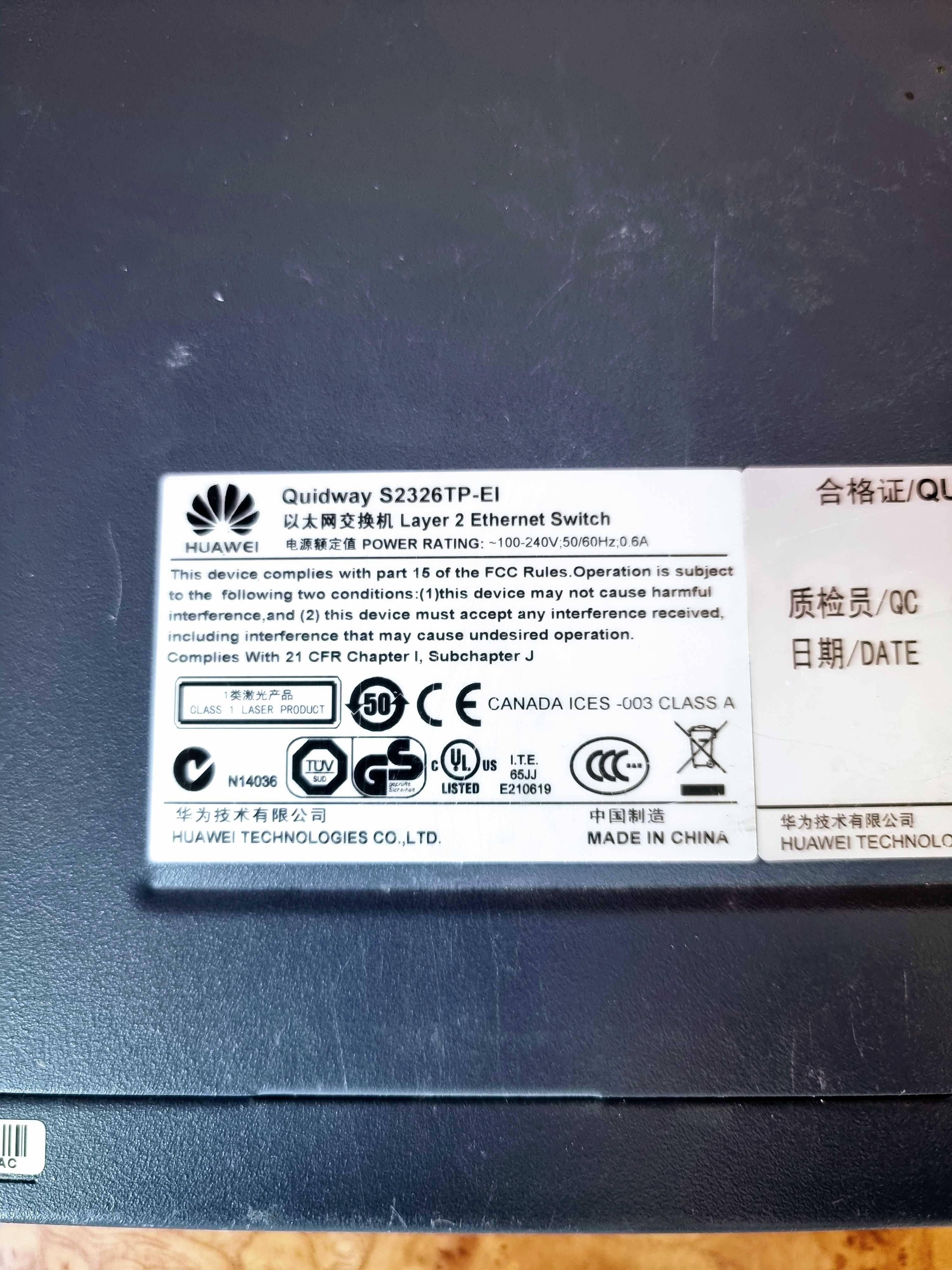 Коммутатор свіч HUAWEI S2326