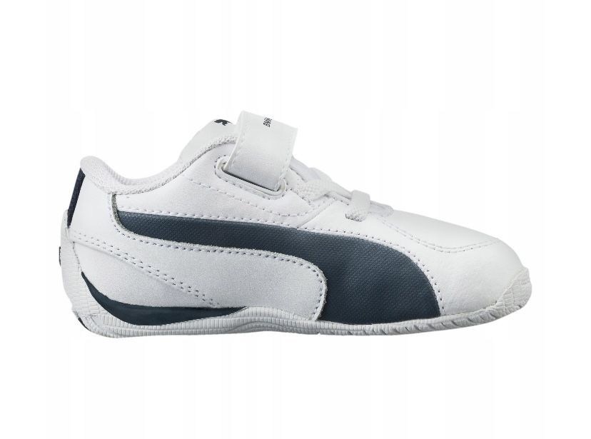 Buty skóra sportowe Puma BMW r. 28 biała rzepy, extra stan