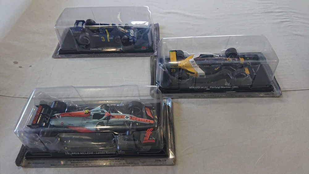 Formula 1 (escala 1/24) (A2/3): 21 modelos F1