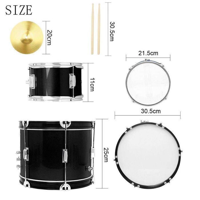 Zestaw perkusyjny dla dzieci Kera Audio ZPD-3 / Perkusja