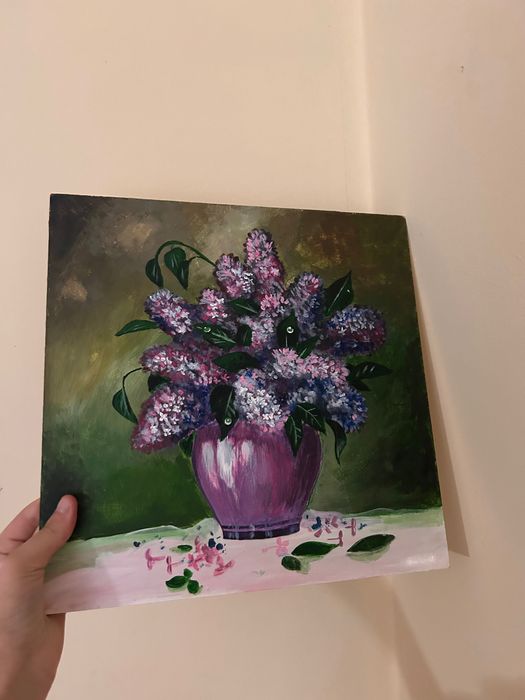«Ваза з квітами» акрил ДСП