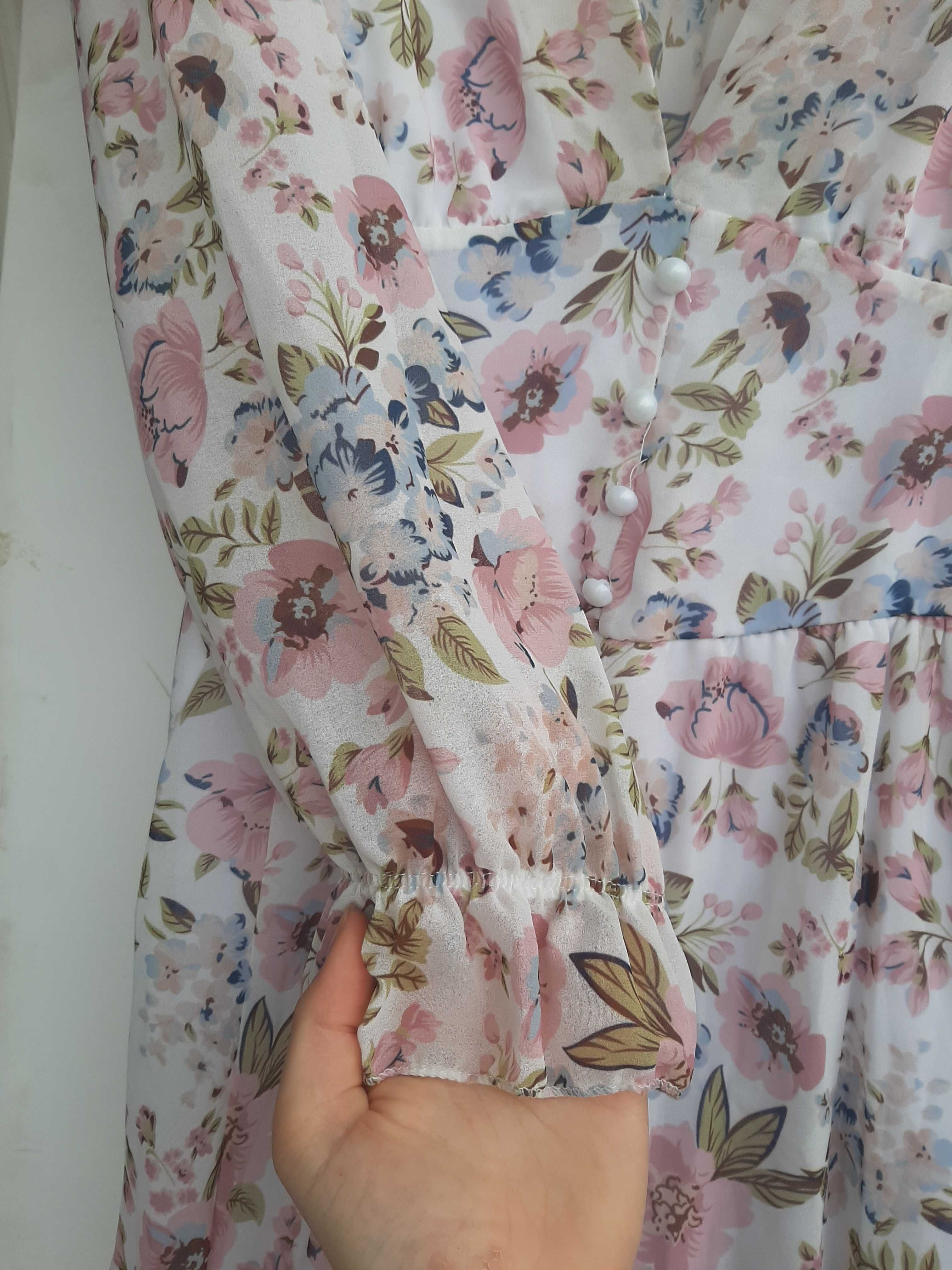 Piękna długa sukienka Newcollection S