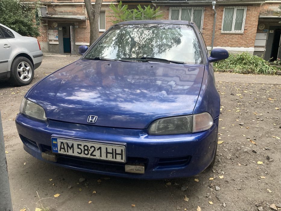 Honda civic eg8 1992 року газ/бенз - переоформлення