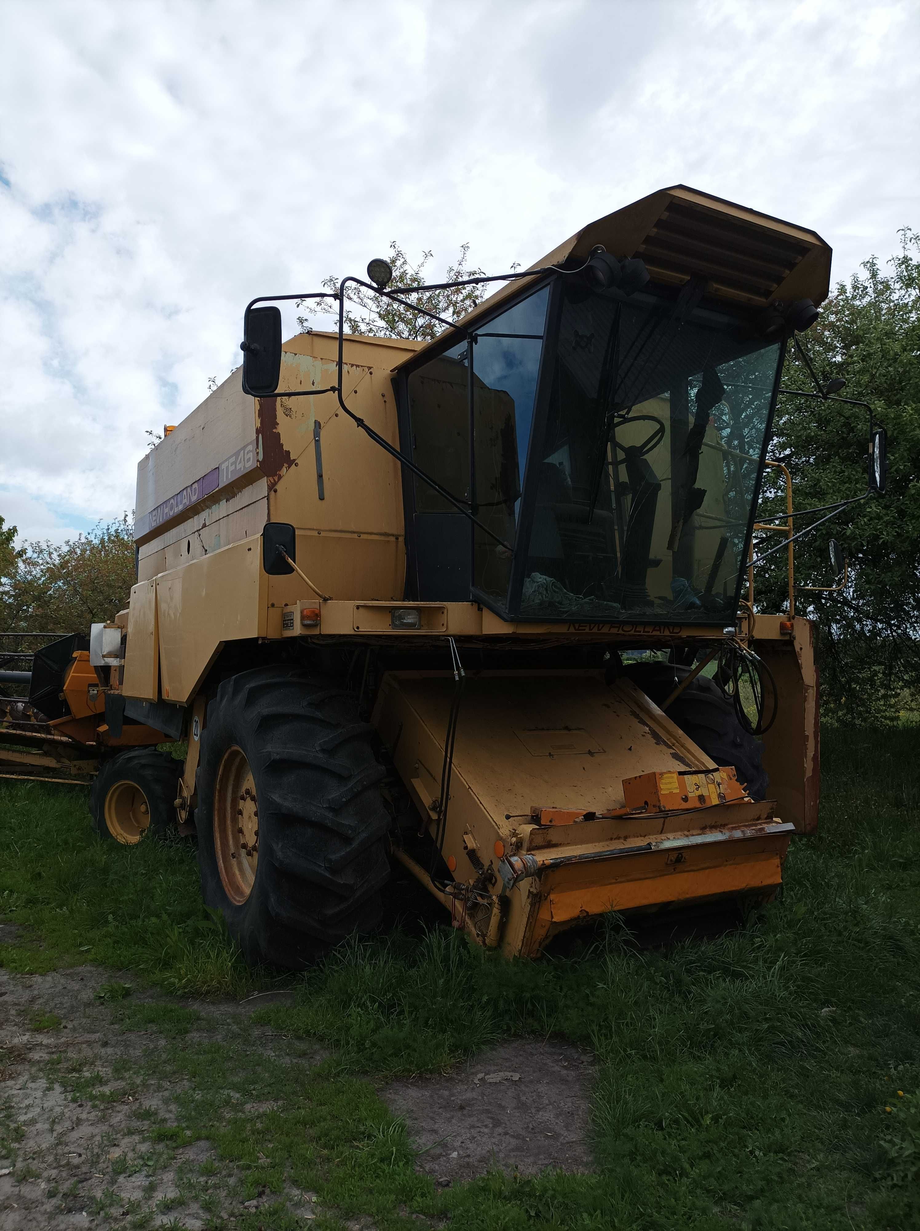 Kombajn news Holland TF 46 rotorowy