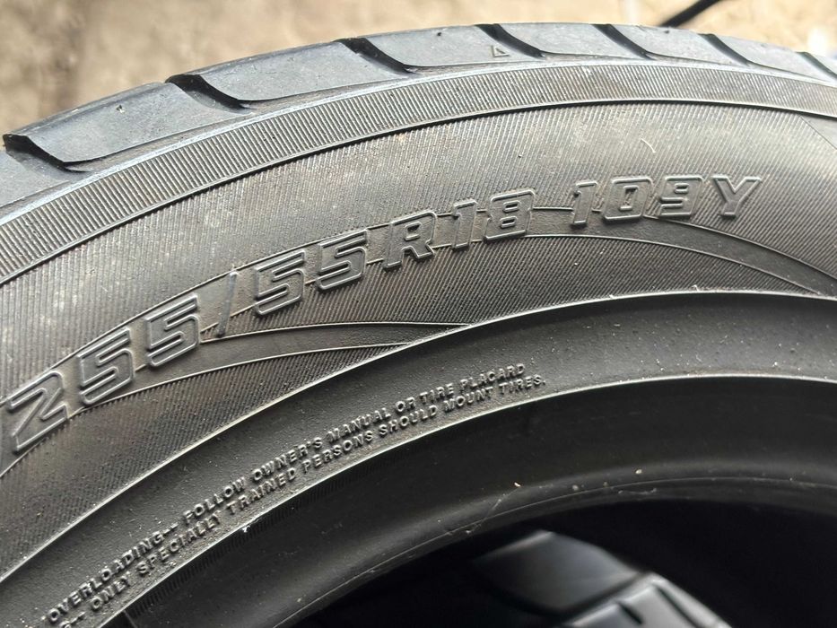 255-55-R18 YOKOHAMA ADVAN SPORT летняя резина 4штуки JAPAN 2022