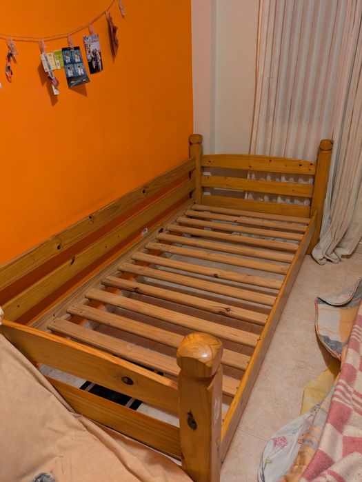 Cama solteiro 90x200