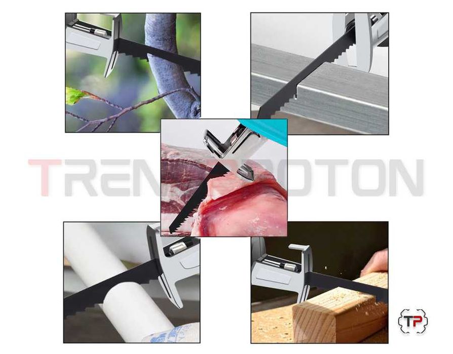 Serra Sabre/Vaivem c/ 2x Baterias de 4Ah | OFERTA de Lâminas