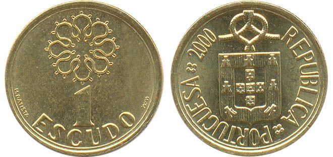 Coleção de 484 Moedas de 1 Escudo