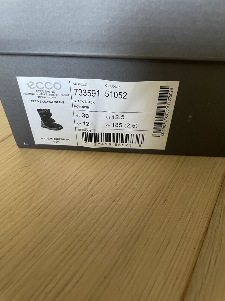 Kozaki, sniegowce ecco biom, Gore-Tex, 30