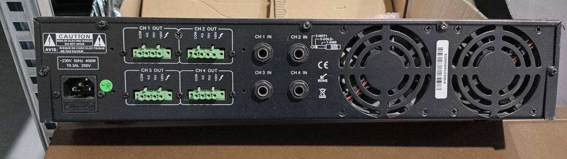 Wzmacniacz audio ITC T-4S60