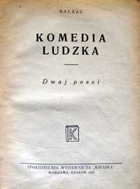 Balzac - Komedia ludzka - Dwaj poeci. 1946