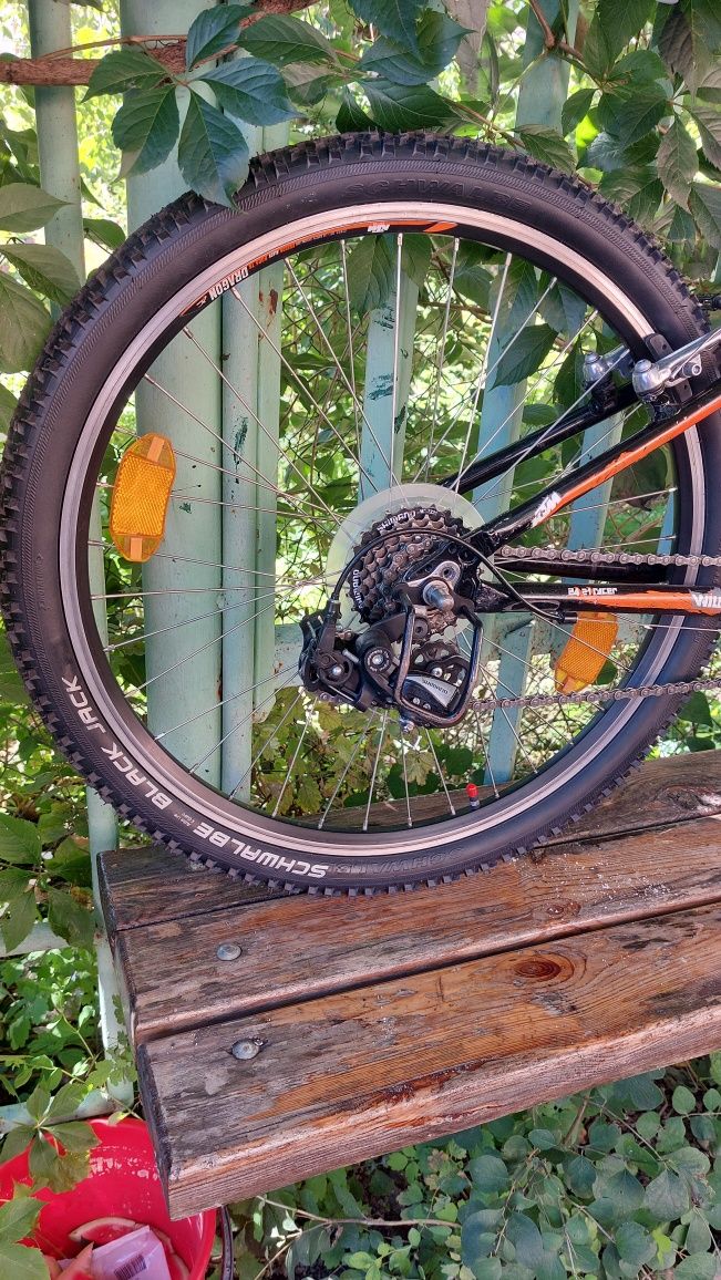 24" велосипед KTM Wild Cross Shimano Revo shift