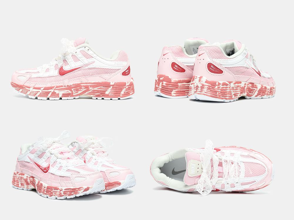 БЕЗ ПЕРЕДОПЛАТ‼️ Жіночі кросівки Nike P-6000 Custom Pink найк р 6000