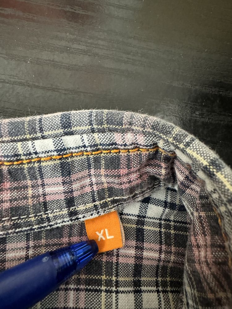 Hugo Boss koszula w kratkę XL
