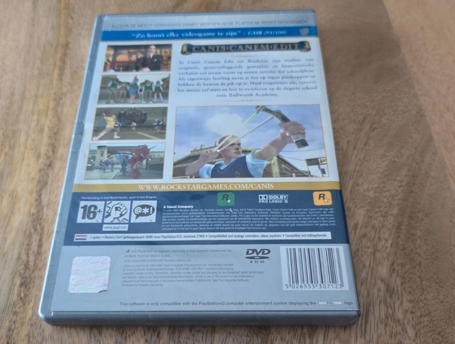 Playstation2 bully canis canem edit platinum Ps2 ps1 playstation ps4