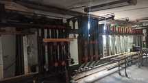 Prasa do klejonki hydraulika ścisk pionowy  Hess