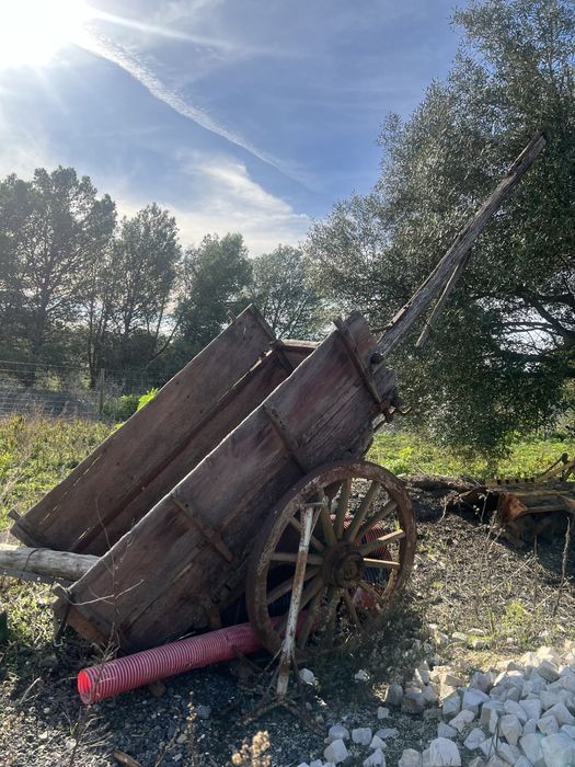 Carroça para restauro