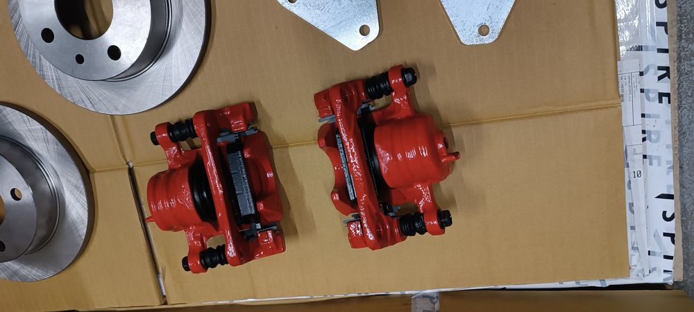 Fiat 126p hamulce tarczowe kompletny zestaw do przeróbki przednie