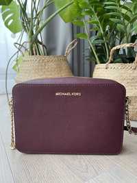 Torebka Michael Kors JET burgund / bordowa