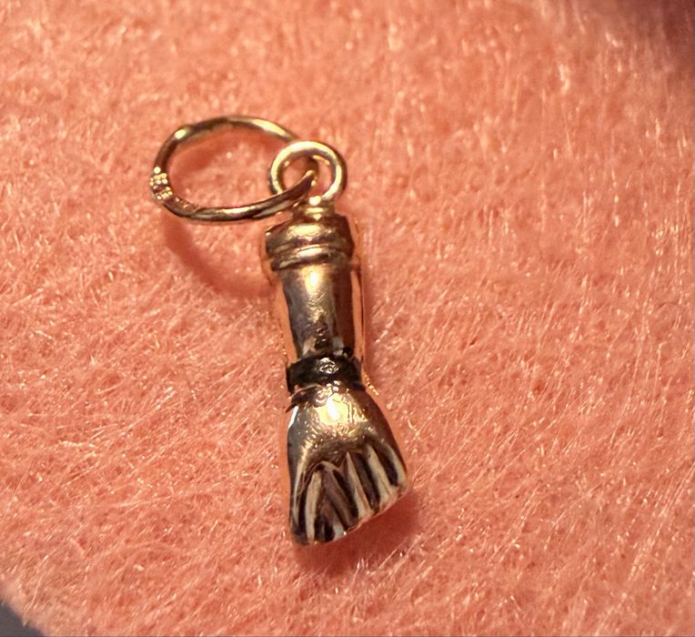 Figa em ouro para fio - Nova