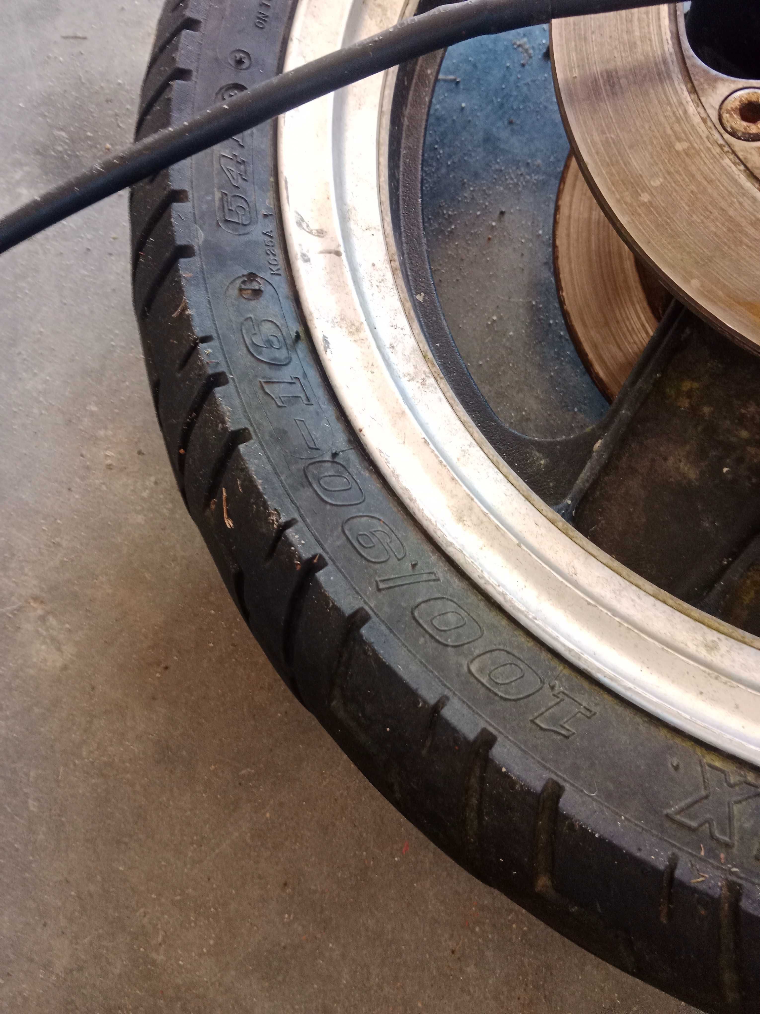 honda vf500f vf 500 f felga przód koło przednie tarcze hamulcowe ośka