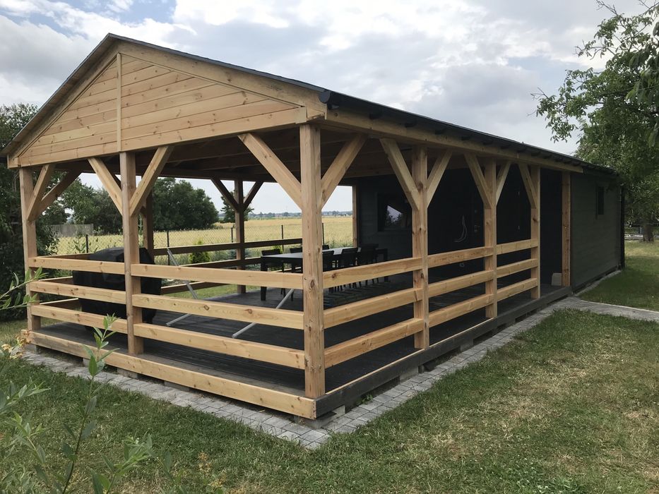 Pergola na taras zadaszenie tarasu altanki wiaty, domki