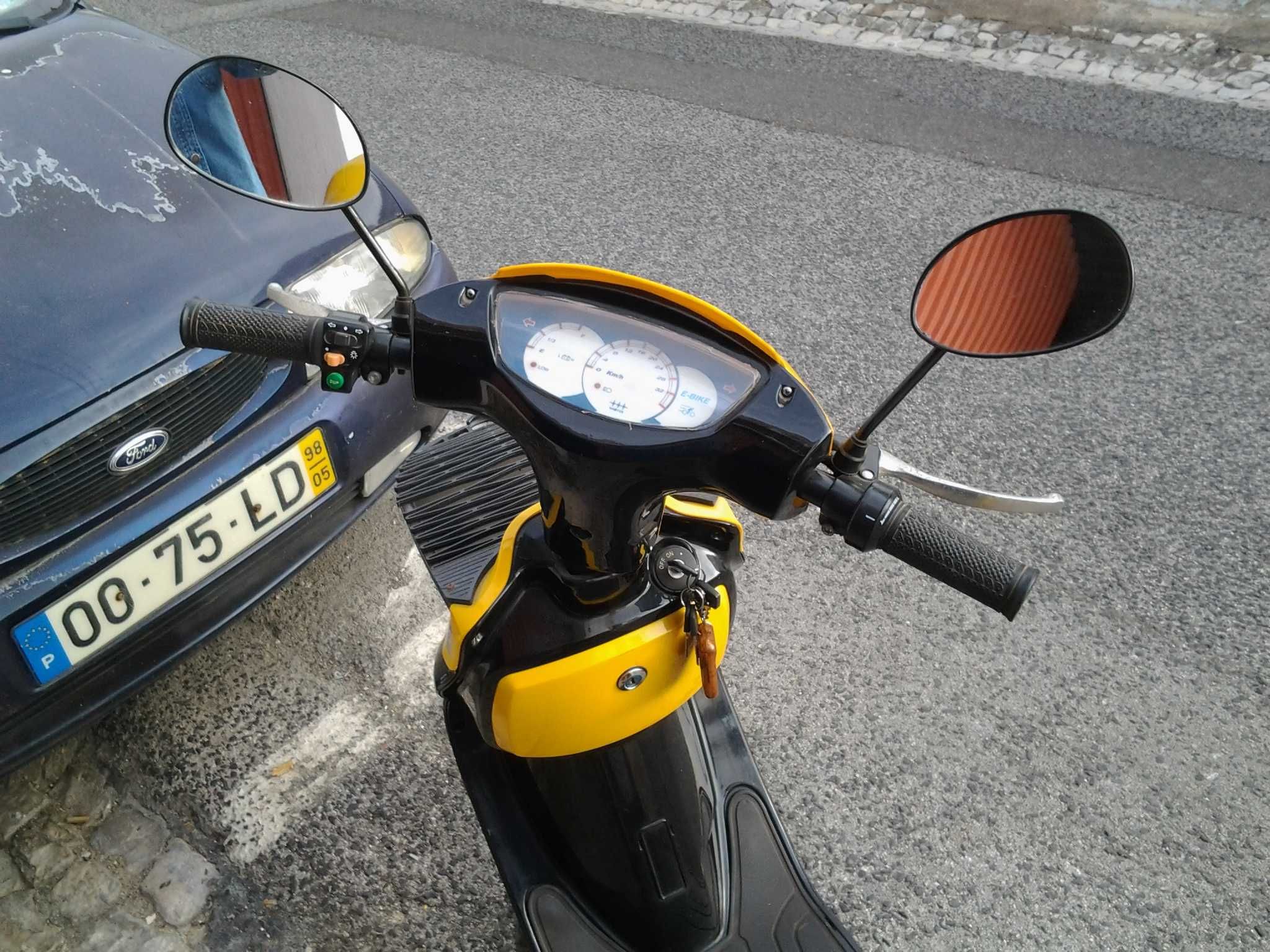 bicicleta eletrica como nova