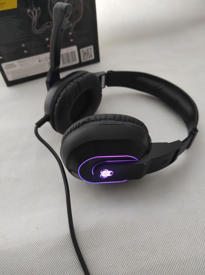 NOWE Słuchawki Tracer Gamezone Radian RGB Flow