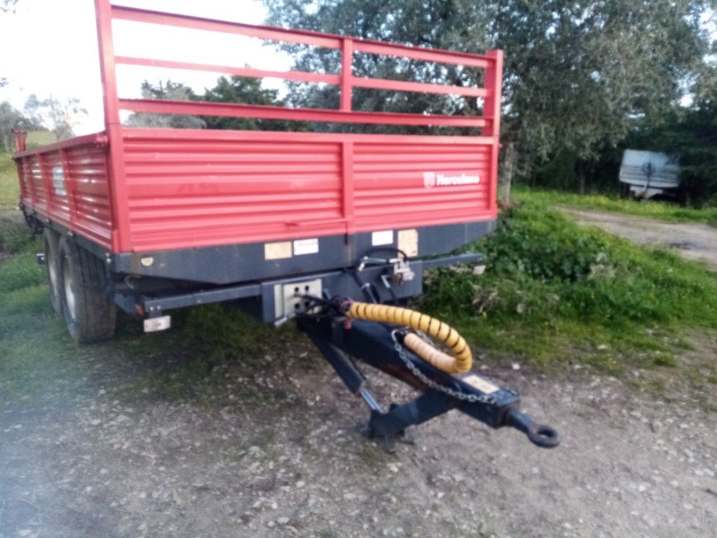 Reboque agrícola de 2 eixos