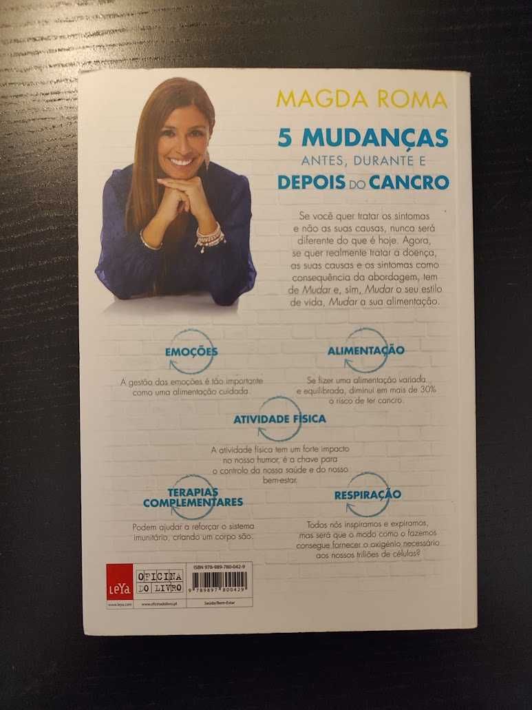 (Env. Incluído) 5 Mudanças - Antes, Durante e Depois do Cancro