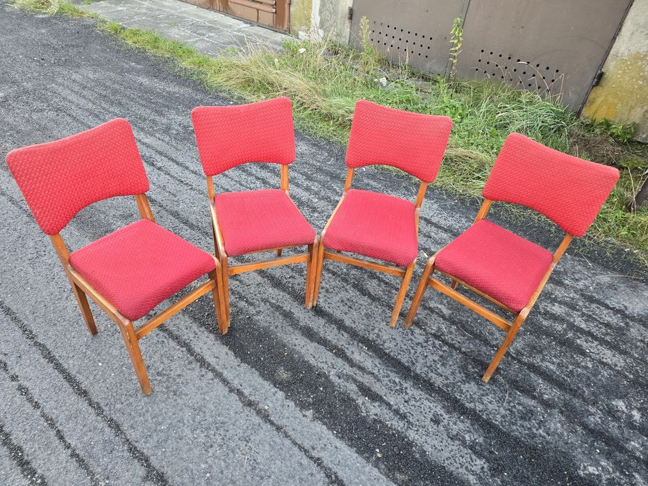 Krzesła prl transport rezerwacja Goszcza