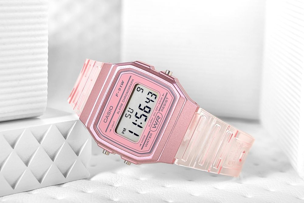 Zegarek Damski CASIO F-91WS-4DF + BOX