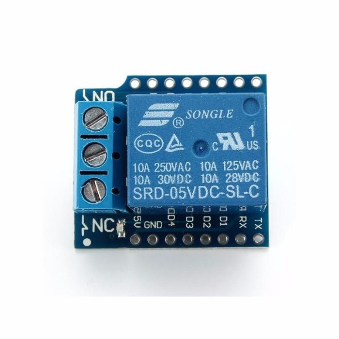 DC 5V 1CH Relay Shield V2 Version 2 For WEMOS D1 Mini ESP8266 WiFi Mod