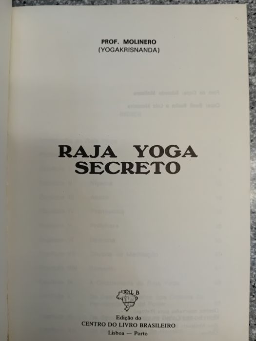 Yoga " Professor Molinero " 3 Volumes